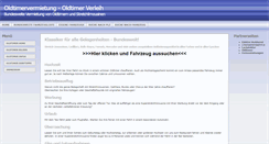 Desktop Screenshot of oldtimervermietung.de