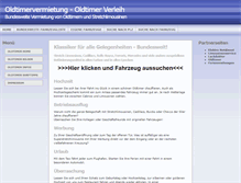 Tablet Screenshot of oldtimervermietung.de